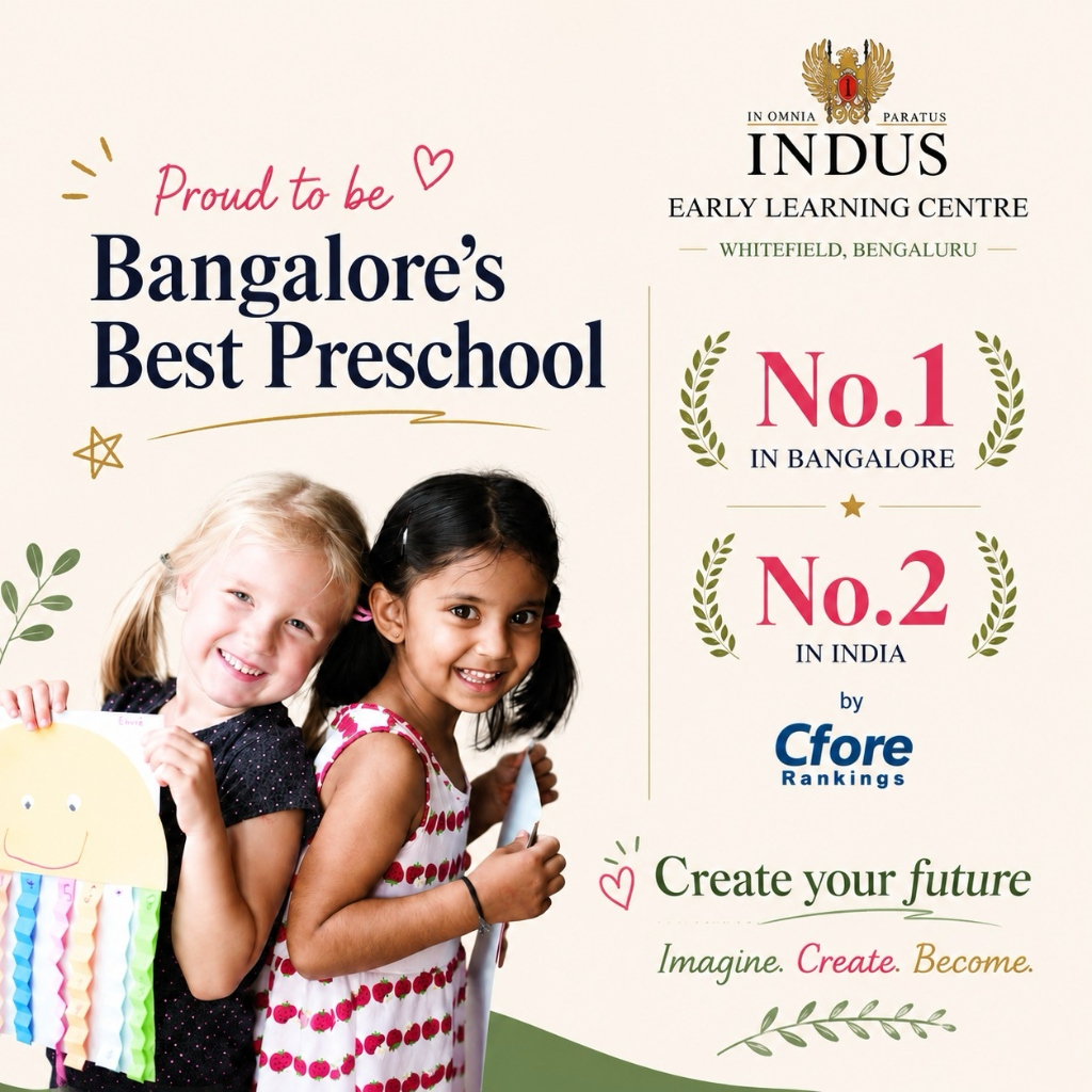 Proud to be Bangalore's Best Preschool — children smiling