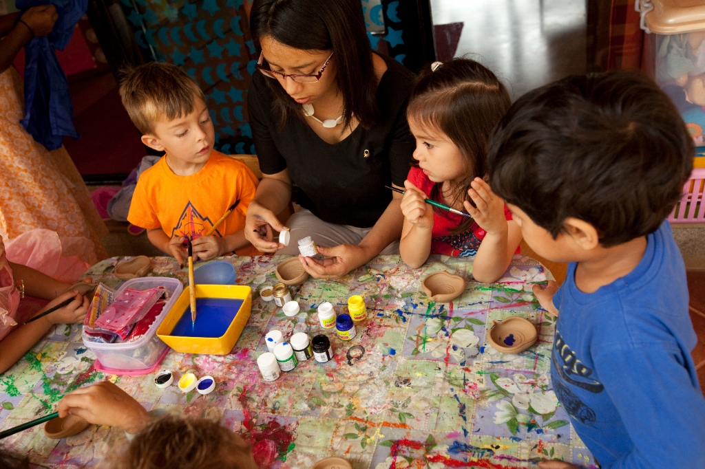 Imagination and creativity at Indus Early Learning Centre